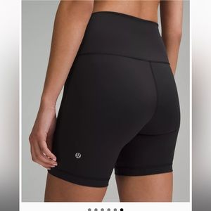 Lululemon Wunder train high rise short 6”